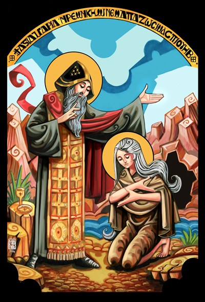 Saint Mary and Saint Zosima